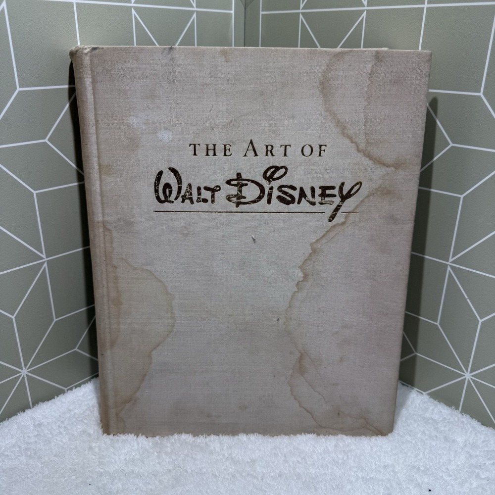 1973 THE ART OF WALT DISNEY BOOK HARD COVER (NO DUST COVER) CHRISTOPHER‎ FINCH